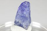 Brilliant Blue-Violet Tanzanite Crystal - Merelani Hills, Tanzania #182339-3
